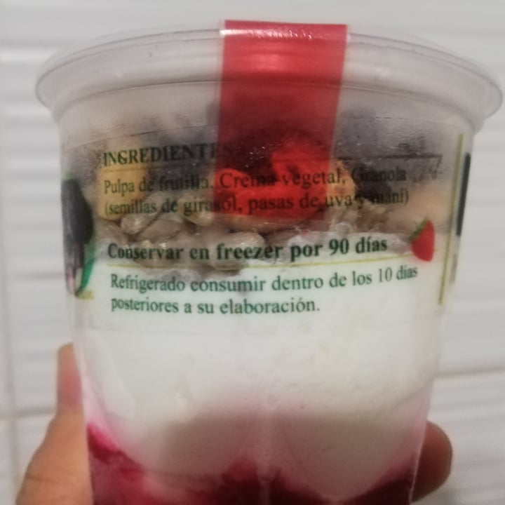 photo of Bernes Postre Saludable Vegano - Frutilla shared by @agostinamarconi on  01 May 2023 - review