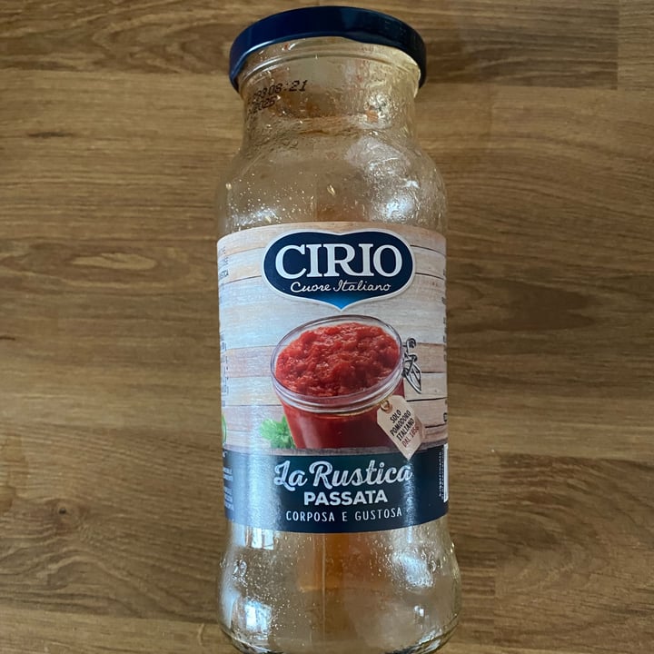 photo of Cirio La passata rustica shared by @camillazecca on  20 Dec 2022 - review