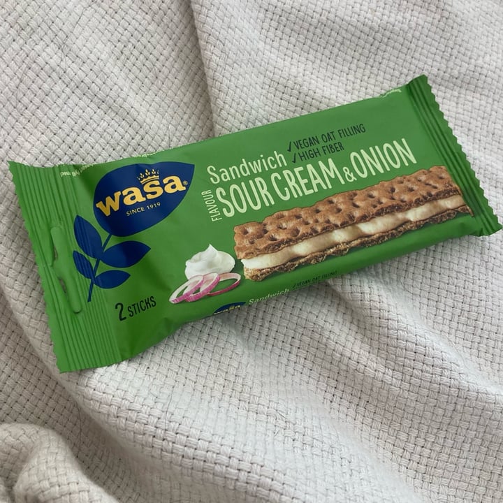 photo of Wasa Sandwich Sourcream & Onion shared by @asiayportia on  03 Apr 2023 - review