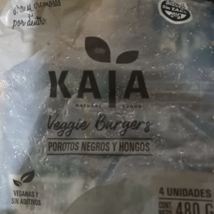 photo of Kaia Veguie Burguers De Porotos Negros Y Hongos shared by @angelesdc1238 on  22 May 2023 - review