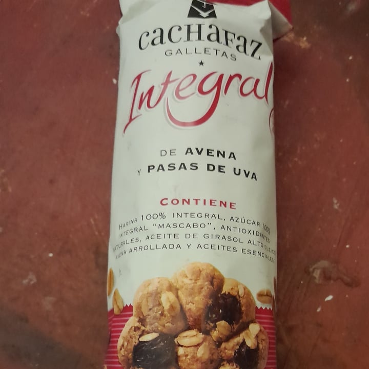 photo of Cachafaz Galletas Integrales de Avena y Pasas de Uva shared by @cyna on  07 Mar 2023 - review