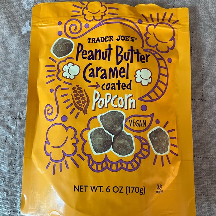 photo of Trader Joe's Peanut Butter Caramel Coated Popcorn shared by @annettej on  03 Jun 2023 - review