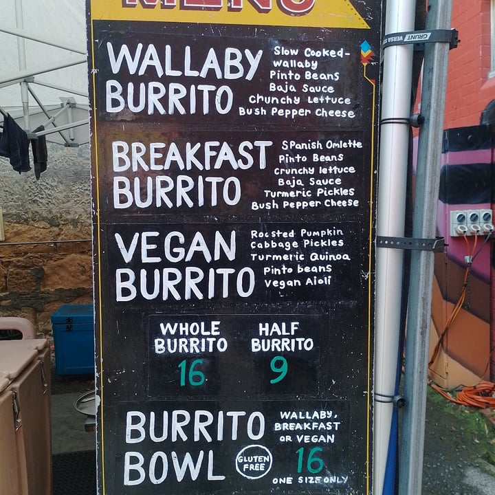 photo of Pacha Mama Burritos Vegan Burrito shared by @veganadam on  31 May 2023 - review