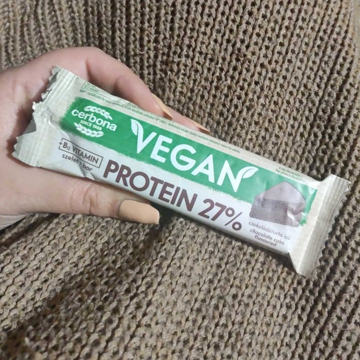 photo of Cerbona Chocolate protein Bar shared by @tiax on  03 Jan 2023 - review