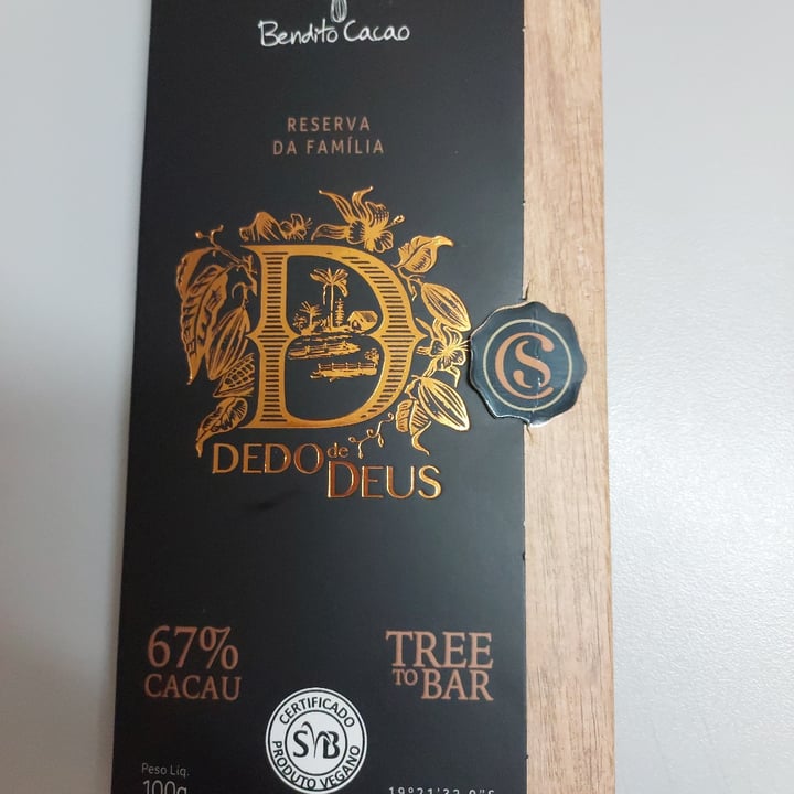 photo of Bendito Cacao Bendito Cacao Dedo de Deus shared by @audreynunes on  17 Jan 2023 - review