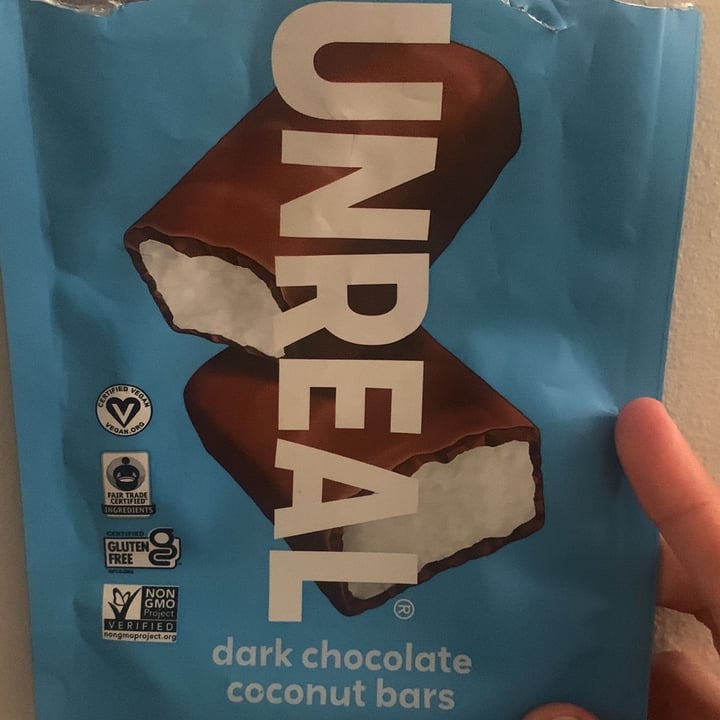 photo of Unreal  Dark Chocolate Coconut Bars shared by @sustainablesam on  02 May 2023 - review