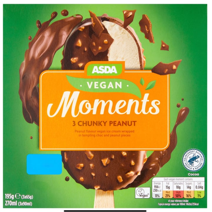 photo of ASDA Moments Chunky Peanut shared by @aytch on  24 Jan 2023 - review