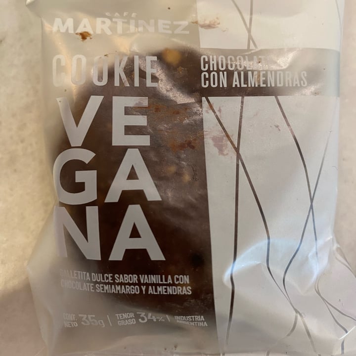 photo of Café Martínez cookie vegana shared by @matiasmun on  13 Jan 2023 - review