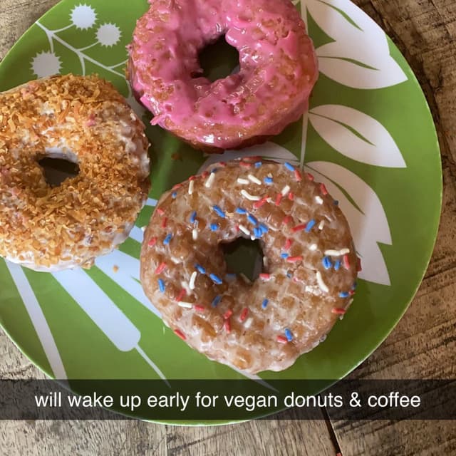 Photo of the dish “Vegan Vanilla Donut”