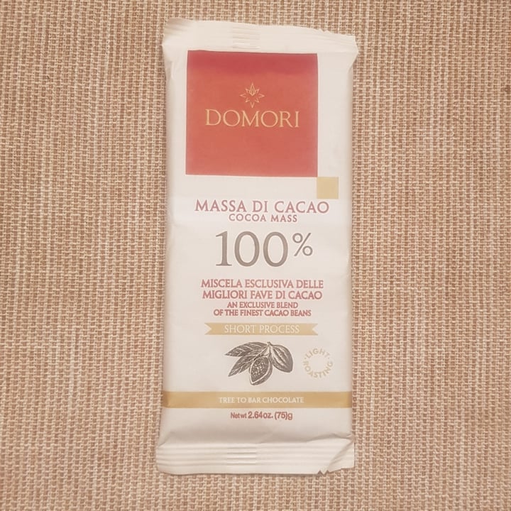 photo of Domori massa di cacao 100% shared by @carlo-dec on  05 Apr 2023 - review