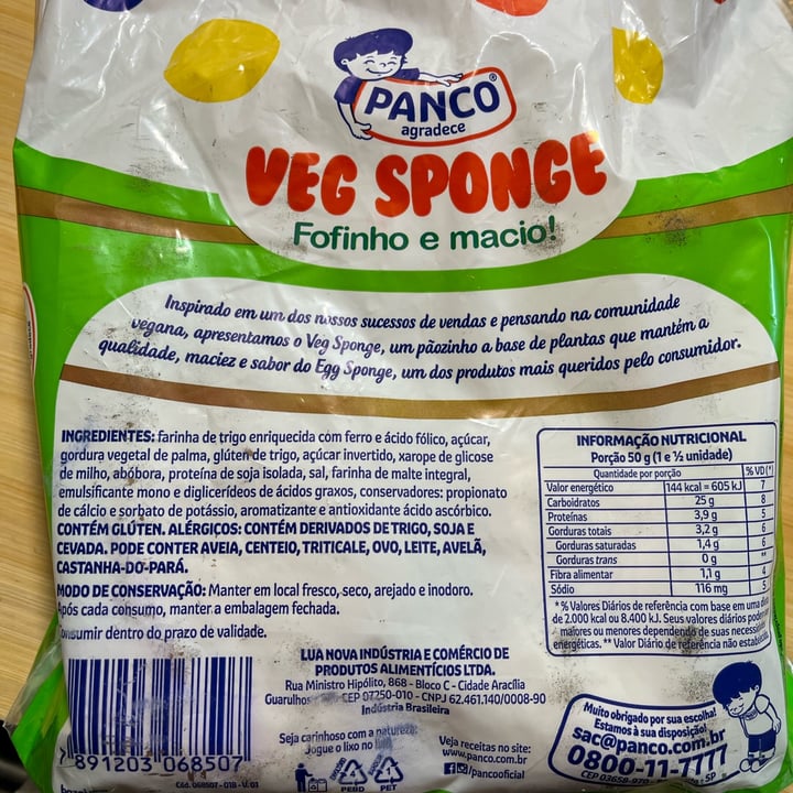 photo of Panco Veg sponge shared by @daniveganbrazil on  19 Feb 2023 - review
