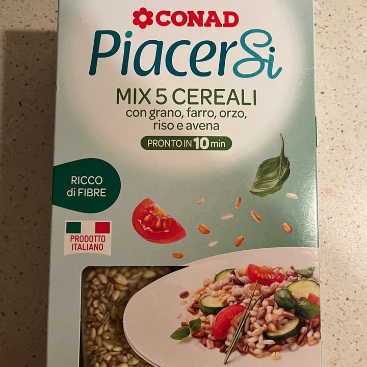 photo of Piacersi | Conad Mix 5 cereali shared by @itsfrannie on  11 Aug 2023 - review