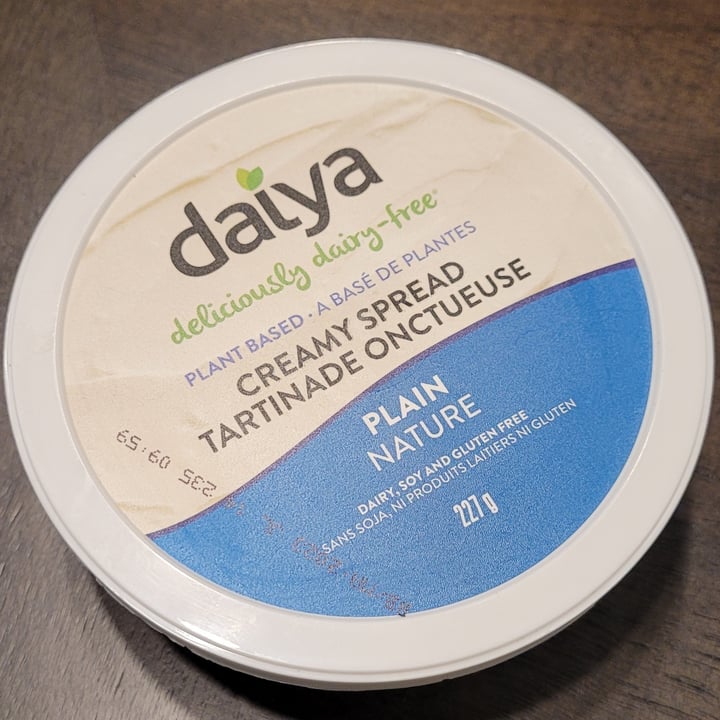 photo of Daiya creamy spread ( Plain) shared by @theveglife on  15 Jul 2023 - review