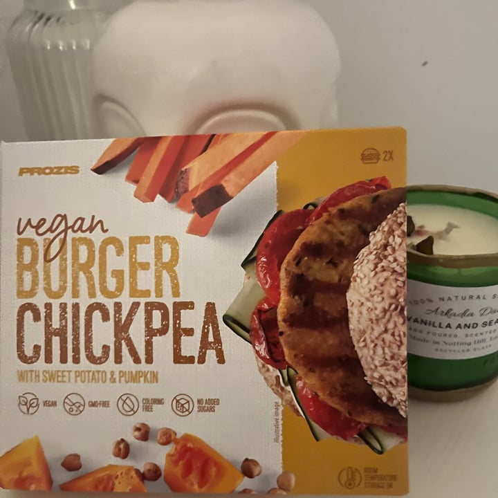 photo of Prozis Vegan Burger Chickpea With Sweet Potato shared by @allimac on  17 May 2023 - review