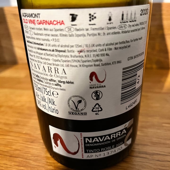 photo of Agramont Garnacha 2020 shared by @hypnicol on  06 Aug 2023 - review