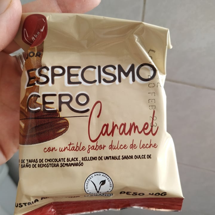 photo of Un Rincón Vegano Alfajor Especismo Cero-Caramel shared by @beiaene on  08 Jan 2023 - review