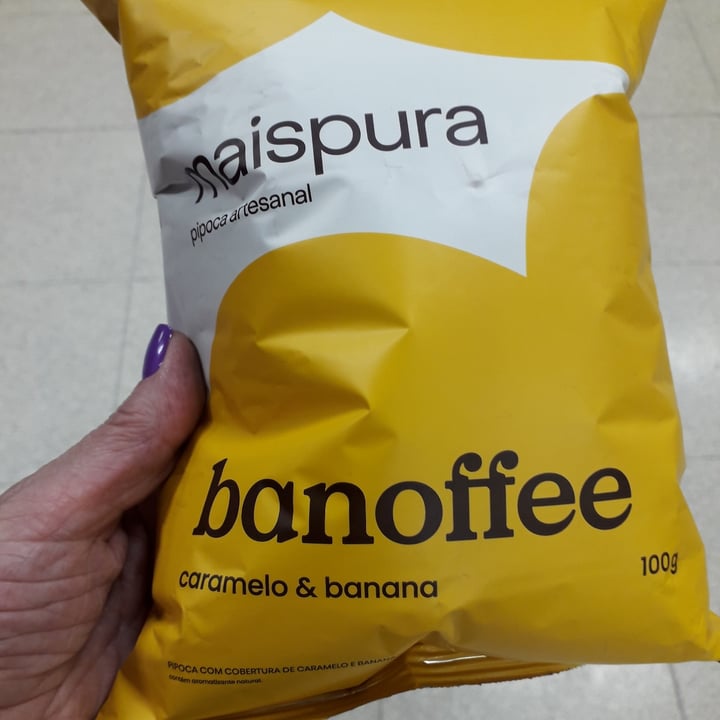 photo of Maïs pura Pipoca Artesanal Banoffee Caramelo & Banana shared by @marcia1963 on  07 Feb 2023 - review