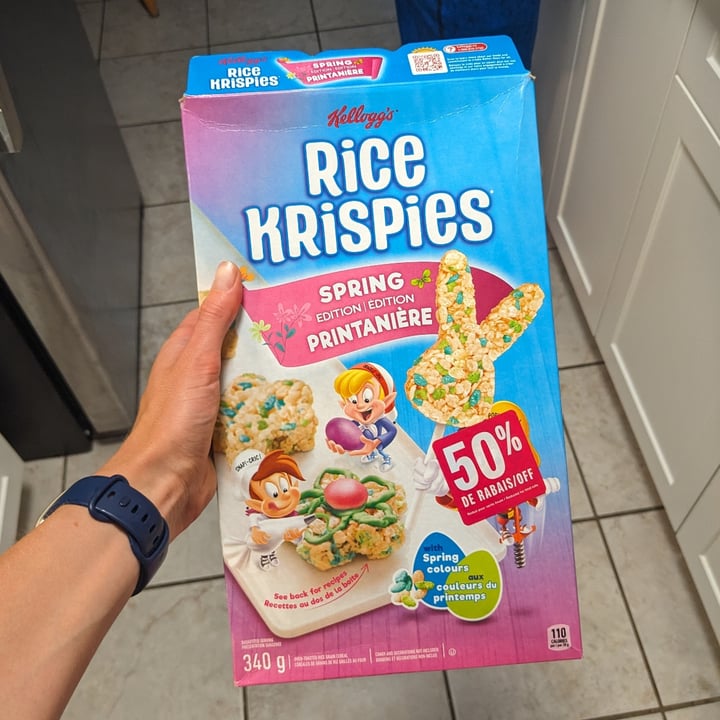 Kellogg Rice Krispies Spring Colours Review abillion