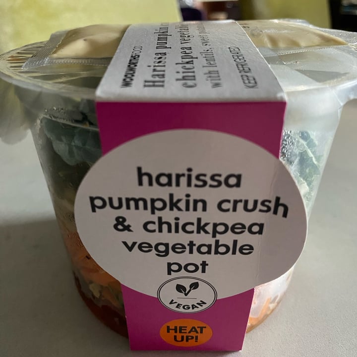 photo of Woolworths Food Harrisa Pumpkin Crush & Chickpea Vegetable Pot shared by @neale on  06 Feb 2023 - review