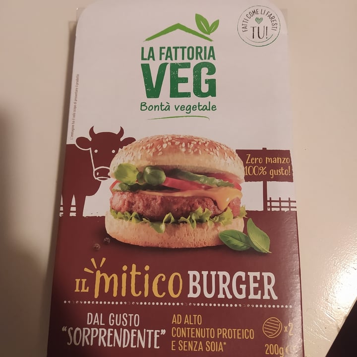 photo of la fattoria veg Il Mitico Burger shared by @claudio87 on  08 Aug 2023 - review