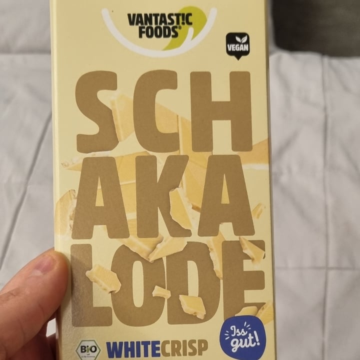 photo of Vantastic Foods chocolate blanco white crisp shared by @ugomau on  05 Mar 2023 - review