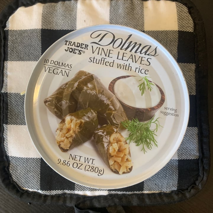 photo of Trader Joe's Dolmas - Vine Leaves Stuffed with Rice shared by @kittyjones on  16 Jan 2023 - review
