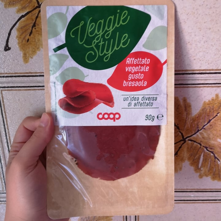 photo of Veggie Style (COOP) Affettato Vegetale Gusto Bresaola shared by @aleveganfoodlover on  27 Jun 2023 - review