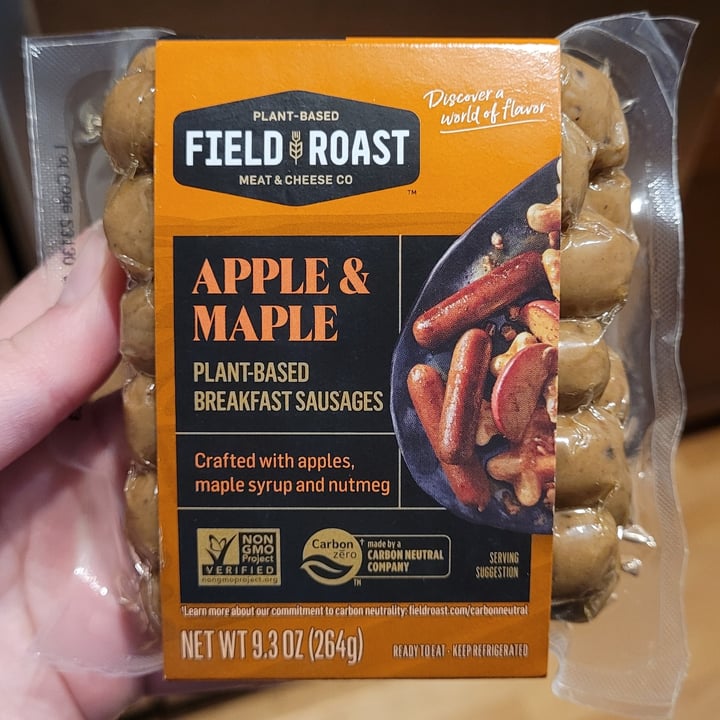 photo of Field Roast Apple & Maple Breakfast Sausages shared by @yourfriendjen on  27 Jul 2023 - review