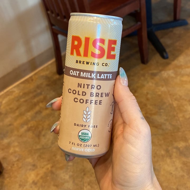 photo of Rise Nitro Brewing Co. Oat Milk Latte shared by @sharksmeoow on  04 Jan 2023 - review