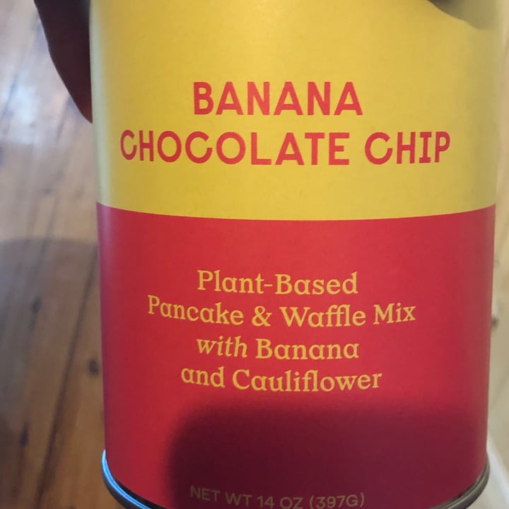 photo of Otherworld Banana chocolate chip plant-based pancake and waffle mix shared by @marinelovespigs on  20 Jan 2023 - review
