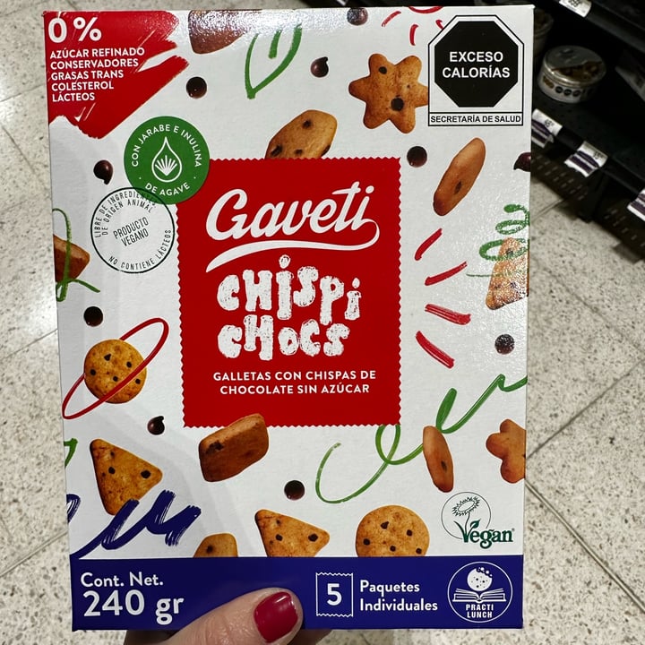 photo of Gaveti Chispi chocs shared by @berryveganplanet on  25 Dec 2022 - review
