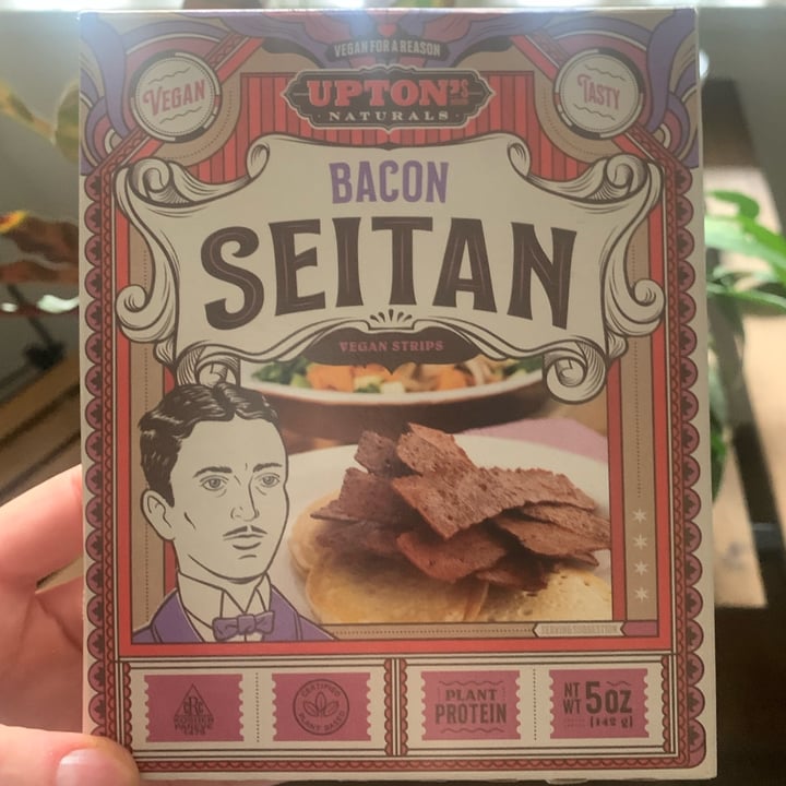 photo of Upton's Naturals Bacon seitan shared by @hailseitan-666 on  26 Feb 2023 - review