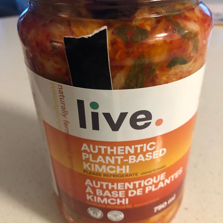 photo of LIVE Authentic Plant-Based Kimchi shared by @sueprozak on  21 Jan 2023 - review