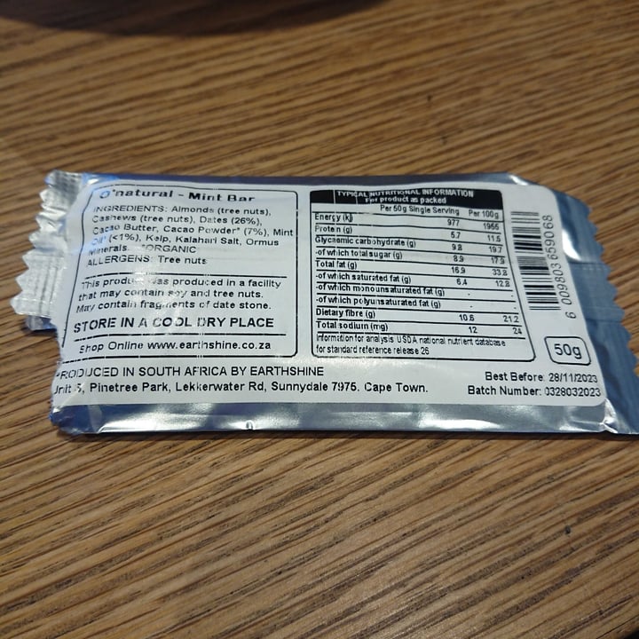 photo of Earthshine mint bar shared by @betterplanet on  15 Apr 2023 - review