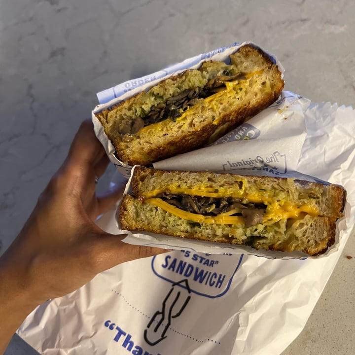 photo of Nico's Sandwich (Brunswick East) Vegan Truffle Mushroom Melt shared by @crueltyfreetan on  09 May 2023 - review