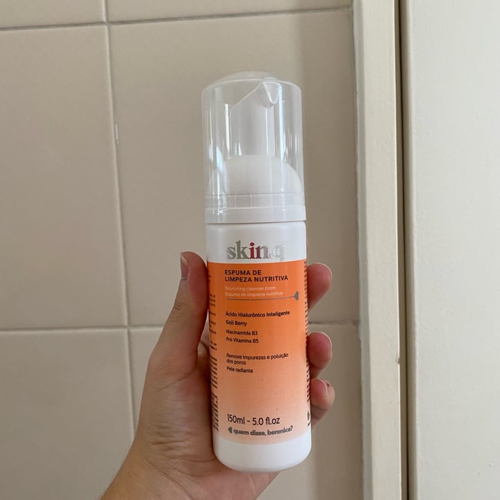 photo of Quem Disse Berenice  Espuma De limpeza Nutritiva Skin.q shared by @alvchiminazzo on  25 May 2023 - review