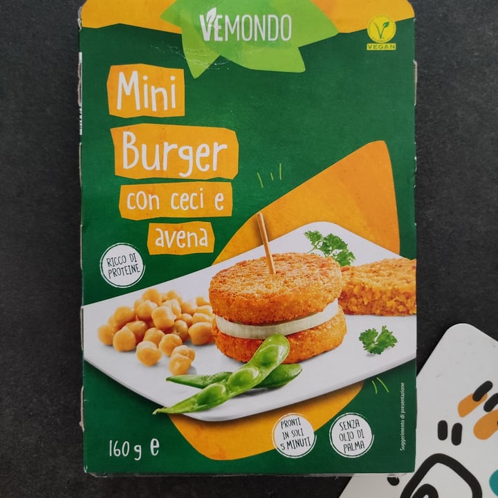 photo of Vemondo Mini burger ceci e avena shared by @miaolinz on  06 Jun 2023 - review