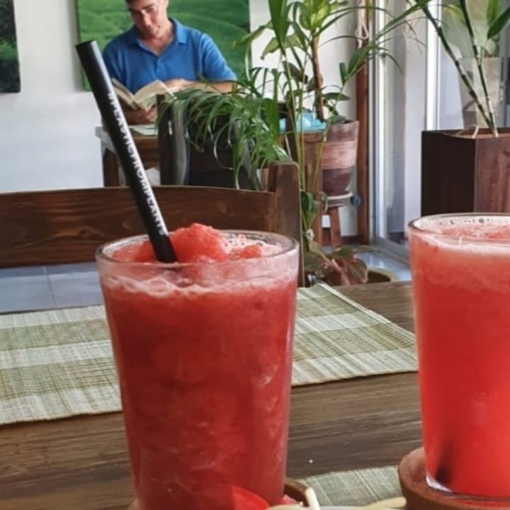 photo of Ganita Cafe Watermelon Apple Juice shared by @teamaldous on  22 Jan 2023 - review