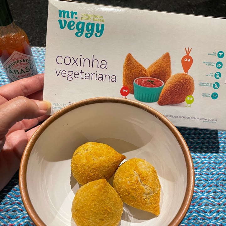 photo of mr. veggy Coxinha vegetariana shared by @andreavasques on  18 Feb 2023 - review