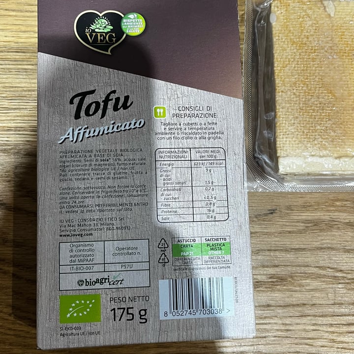 photo of ioVEG Tofu Affumicato shared by @chiadefe on  16 Jun 2023 - review