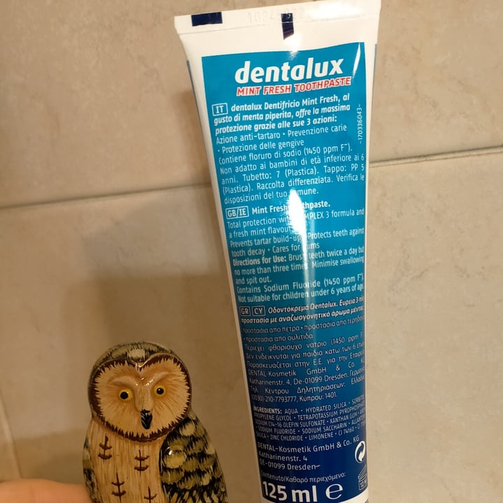 photo of Dentalux Complex 3 crema dental shared by @michelalessandra on  21 Mar 2023 - review