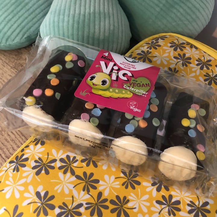 photo of Lazy Day Foods Vic the Vegan Caterpillar Mini Cakes shared by @jasminelilac on  31 May 2023 - review