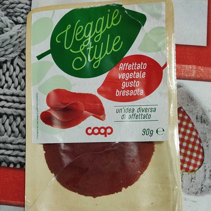 photo of Veggie Style (COOP) Affettato Vegetale Gusto Bresaola shared by @mikic81 on  31 May 2023 - review