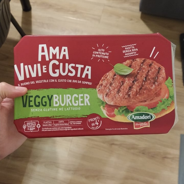 photo of Amadori Veggy Burger shared by @yosoysara on  19 May 2023 - review