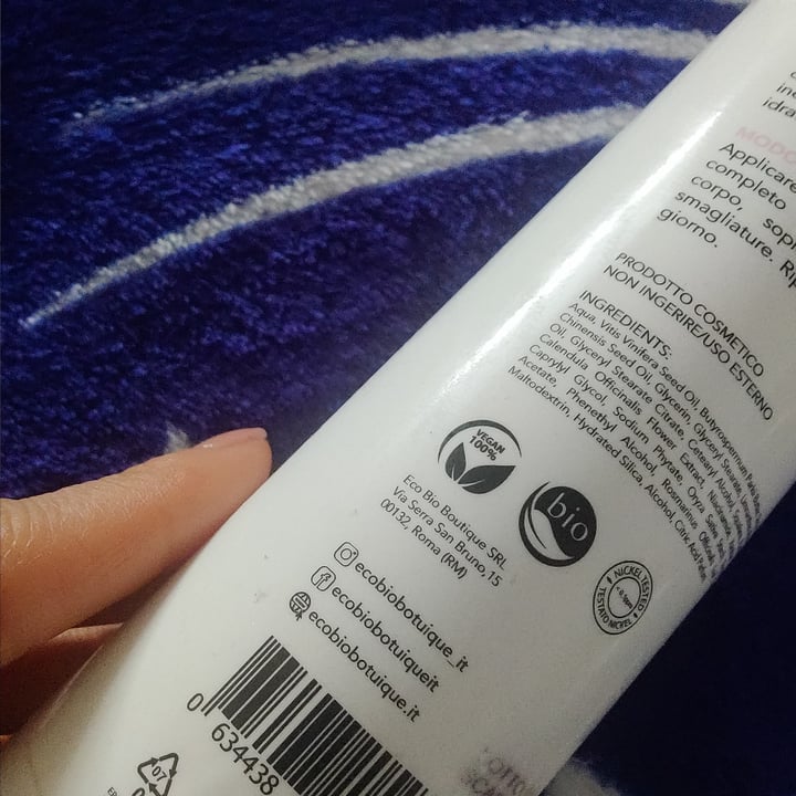 photo of Eco bio boutique crema  smagliature e cicatrici shared by @littlecieljh on  11 May 2023 - review