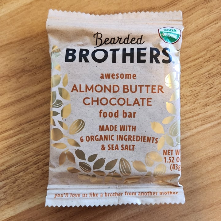 photo of Bearded Brothers Almond Chocolate Bar shared by @eatwithzara on  29 Jul 2023 - review