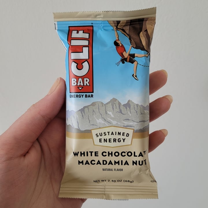 photo of Clif Bar white chocolate and macadamia nut shared by @yourfriendjen on  22 May 2023 - review