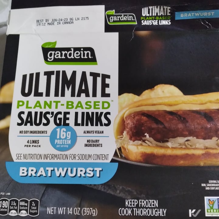photo of Gardein Ultimate Plant Based Saus’ge Links shared by @mari84 on  14 Apr 2023 - review