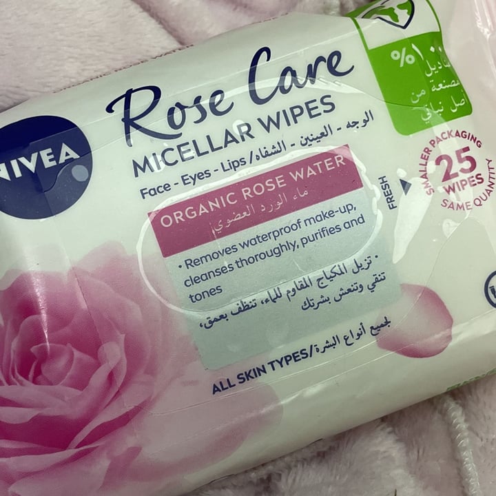 photo of Nivea Make-up remover wipes shared by @alicefox on  11 Aug 2023 - review