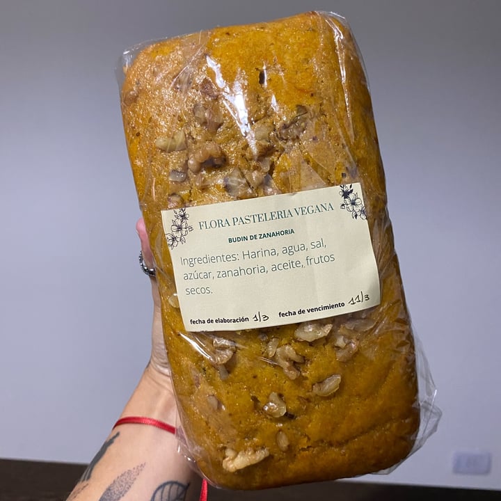 photo of Flora Pasteleria Vegana budin de zanahoria shared by @candelariex on  05 Mar 2023 - review